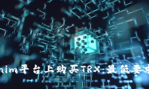 如何在Tokenim平台上购买TRX：最低要求与注意事项