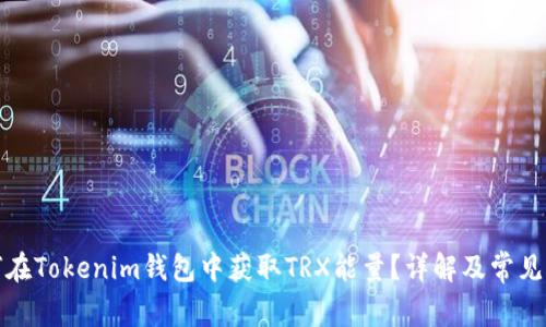 如何在Tokenim钱包中获取TRX能量？详解及常见问题