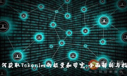 如何获取Tokenim的能量和带宽：全面解析与指南